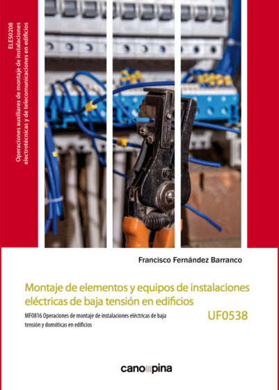 Montaje de elementos y equipos de instalaciones eléctricas de baja tensión en edificios (UF538)